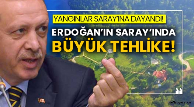 Erdoğan'ın Saray'ında büyük tehlike