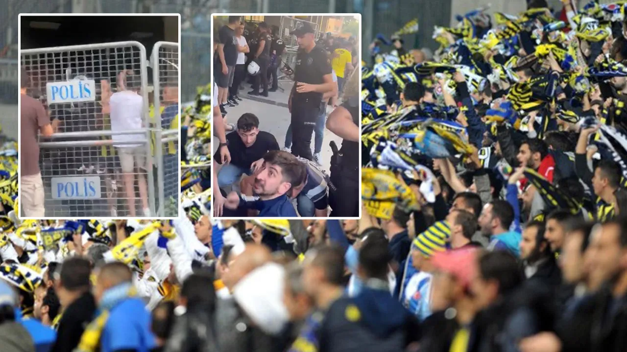 İzmir'de final maçı öncesi olaylar çıktı