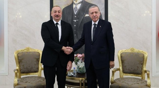 Cumhurbaşkanı Erdoğan, İlham Aliyev görüşmesi başladı