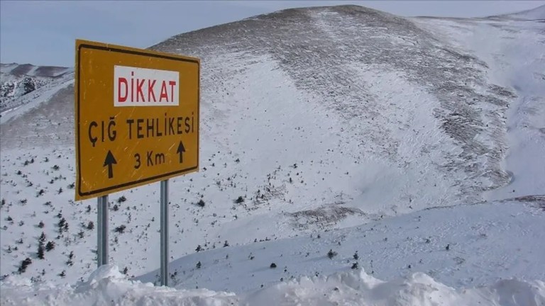 Doğu Anadolu'da Çığ Tehlikesi!