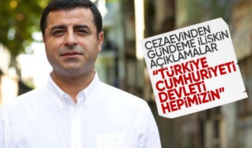 Demirtaş'tan Yeni Paradigma: Türkiye Cumhuriyeti Devleti Hepimizin!